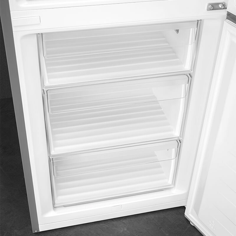 Frigorífico combi Smeg RC20XDNE – 331 L, Total No Frost, Acero inoxidable