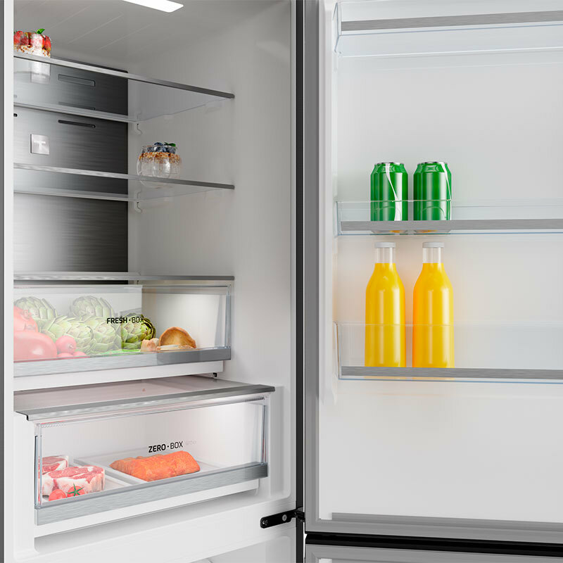 Frigorífico combi Teka RBF68670 – 373 L, Total No Frost, Inverter silencioso