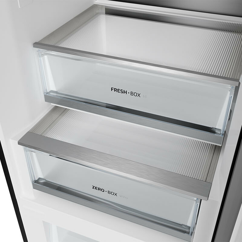 Frigorífico Combi Teka RBF 88670 GBK – 378 L, Total No Frost, Negro