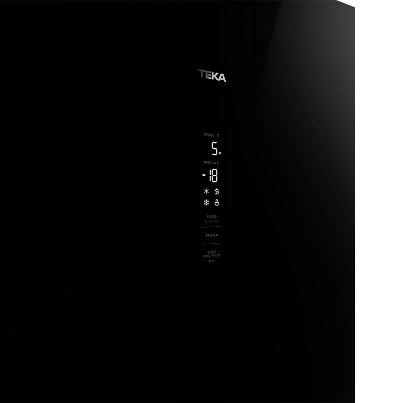 Frigorífico Combi Teka RBF 88670 GBK – 378 L, Total No Frost, Negro