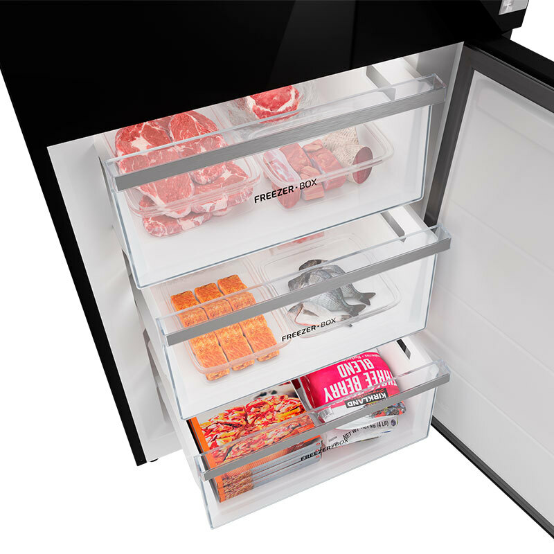 Frigorífico Combi Teka RBF 88670 GBK – 378 L, Total No Frost, Negro