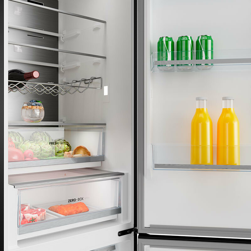 Frigorífico Combi Teka RBF 88680 SS – 378 L, Total No Frost, Inverter