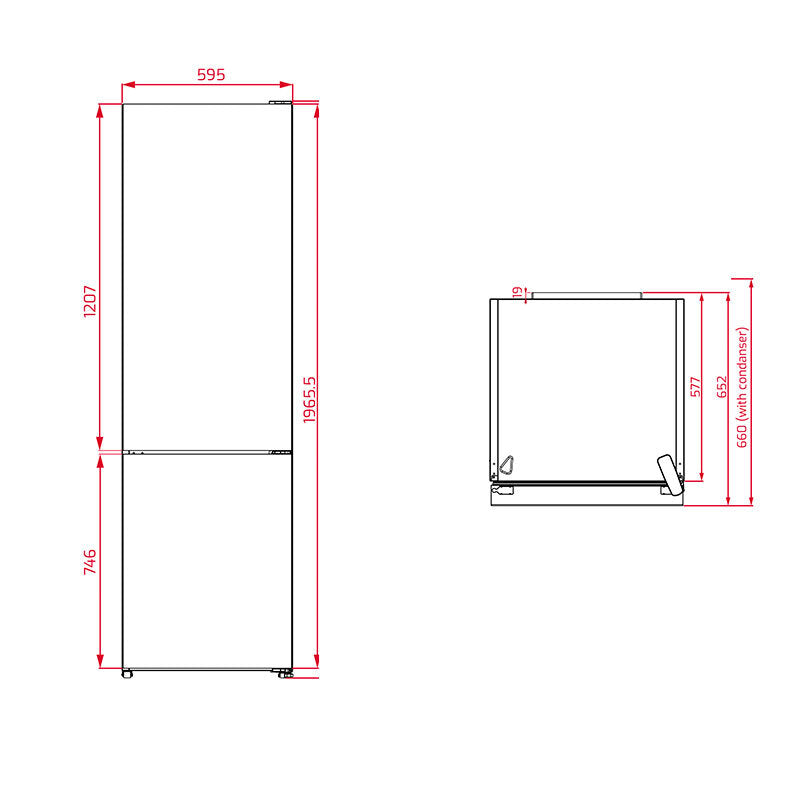 Frigorífico combi Teka RBF 78625 – 366 L, No Frost, T‑Inverter