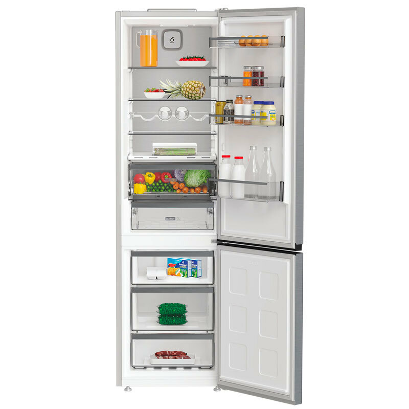 Frigorífico combi Whirlpool WHK26403XP6E – 355 L, No Frost, Clase C