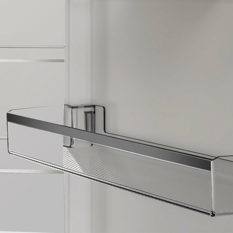 Frigorífico combi Whirlpool WHK26404XP5E – 355 L, Total No Frost, Puerta reversible