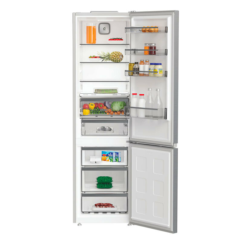 Frigorífico combi Whirlpool WHK26404XP5E – 355 L, Total No Frost, Puerta reversible