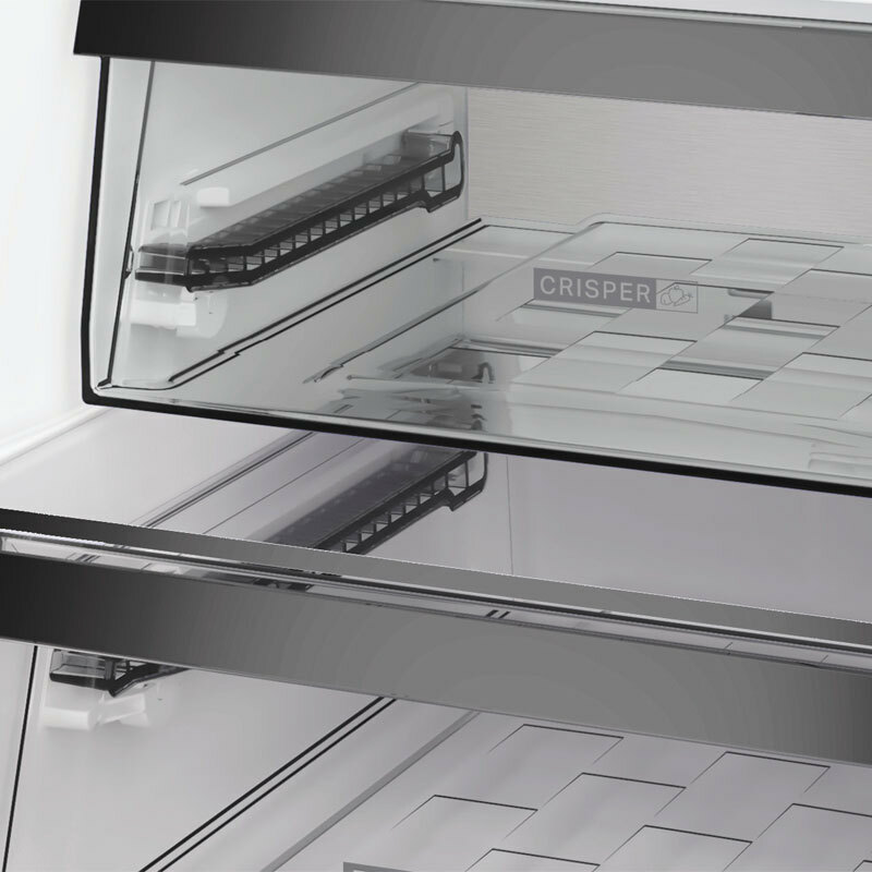 Frigorífico combi Whirlpool WHK26404XP7E – 355 L, Total No Frost, Clase B