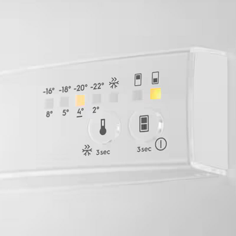 Frigorífico combi integrable AEG SCB618E6TS – 254 L, Total No Frost, 36 dB