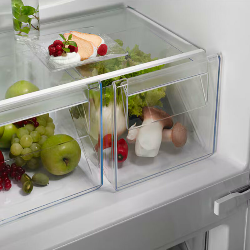 Frigorífico combi integrable AEG SCB618E6TS – 254 L, Total No Frost, 36 dB