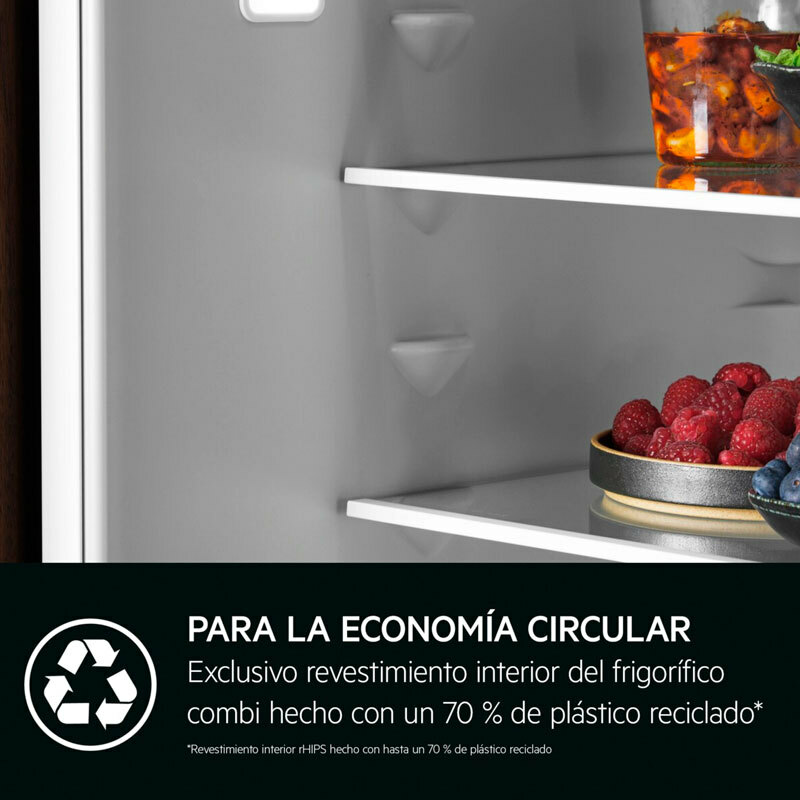 Frigorífico combi integrable AEG TC6MS19FES – Total No Frost, 269 L, 37 dB