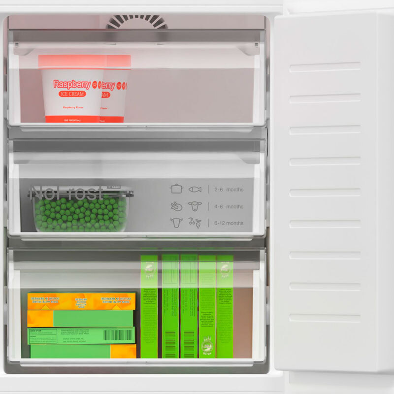 Frigorífico combi integrable Bosch KIN86VSE0 – 260 L, No Frost, 35 dB