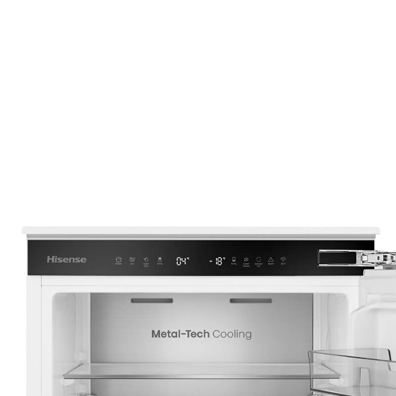 Frigorífico combi integrable Hisense RB3B280SAWE – 284 L, Total No Frost, Compresor Inverter