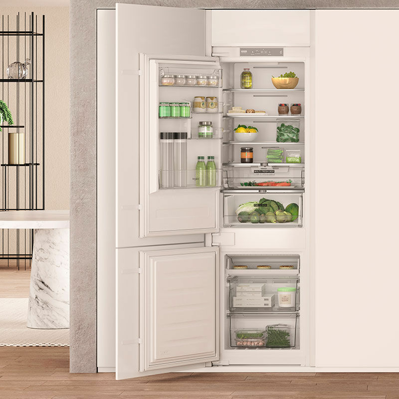 Frigorífico combi integrable Whirlpool WHC18 T323 – 250 L, Total No Frost, 32 dB