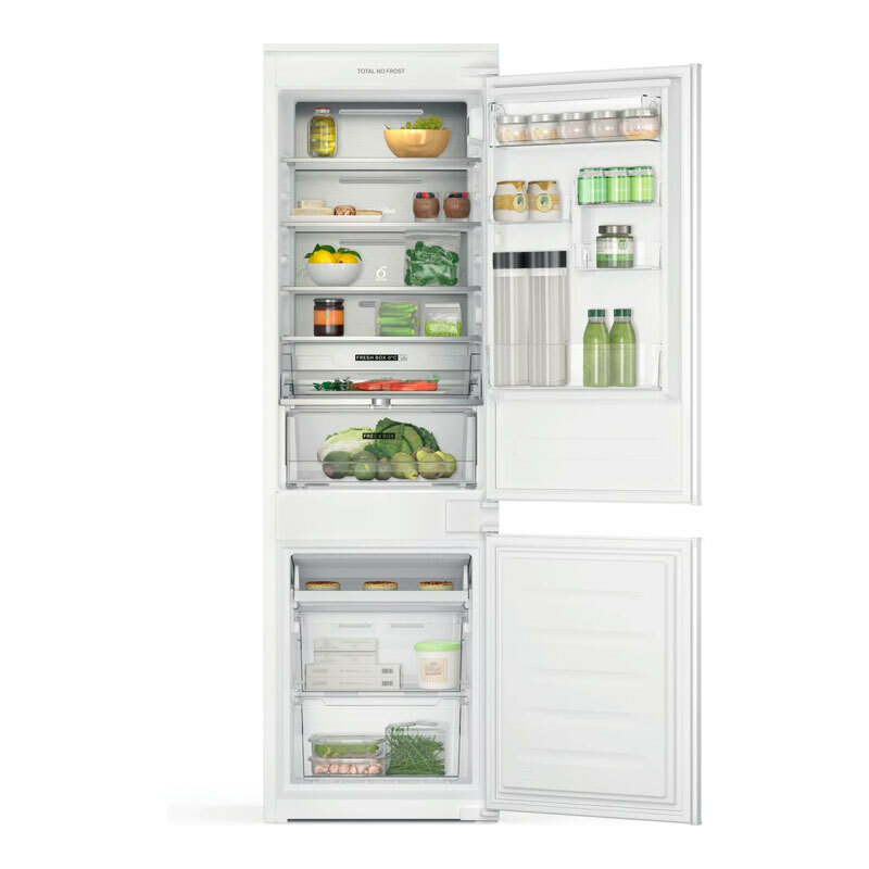 Frigorífico combi integrable Whirlpool WHC18 T132 – 250 L, No Frost, Clase E