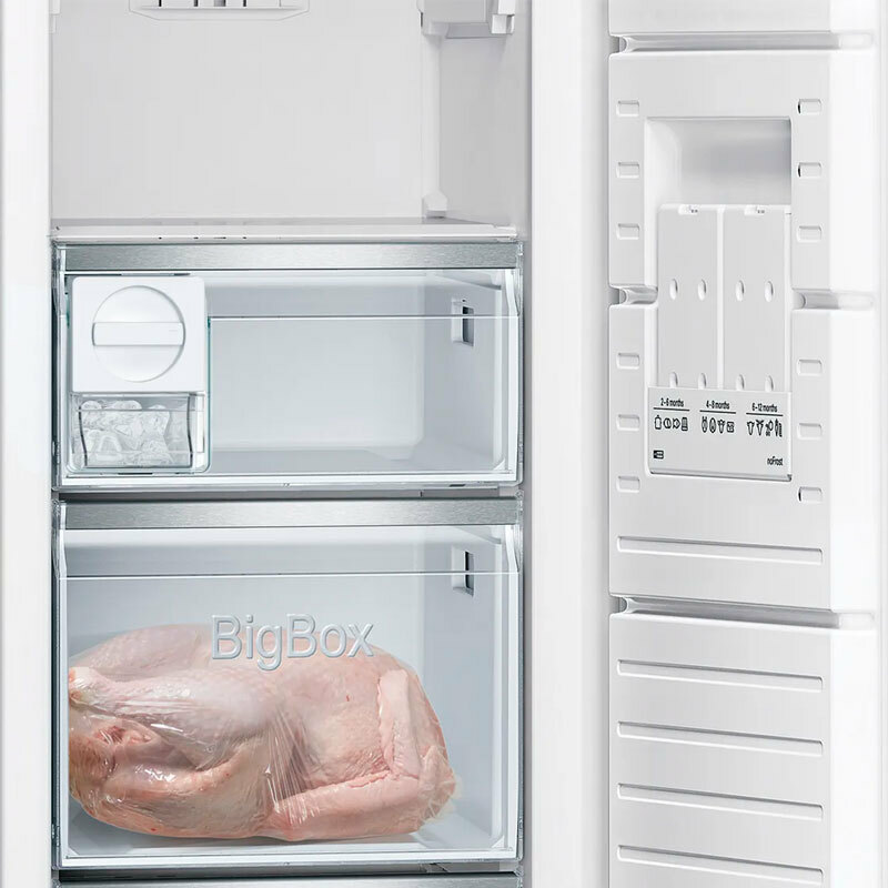 Frigorífico Side by Side Siemens KA95NAWEP – 588 L, No Frost, 39 dB