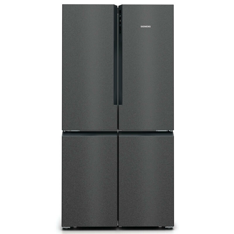 Frigorífico americano Siemens KF96NAXEA – 605 L, Total NoFrost, Negro antihuellas