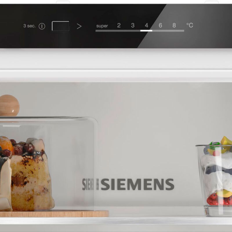 Frigorífico Combi Integrable Siemens KI86VVSE0 – 267 L, hyperFresh, 35 dB
