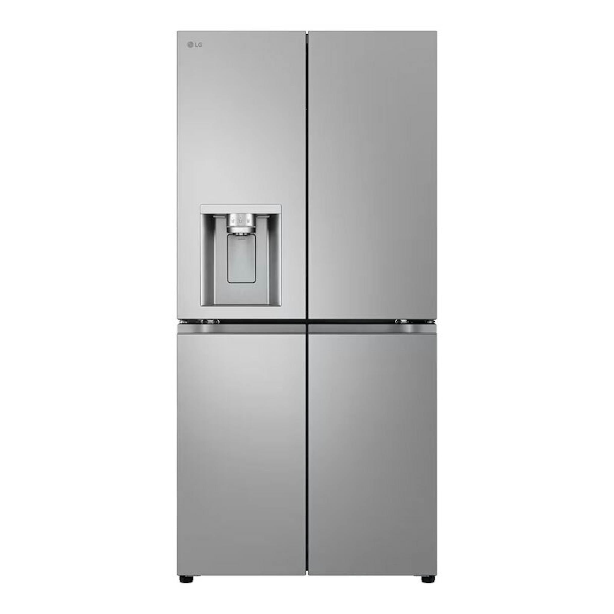 Frigorífico americano LG GML861PYPE de 4 puertas en inox con dispensador de agua
