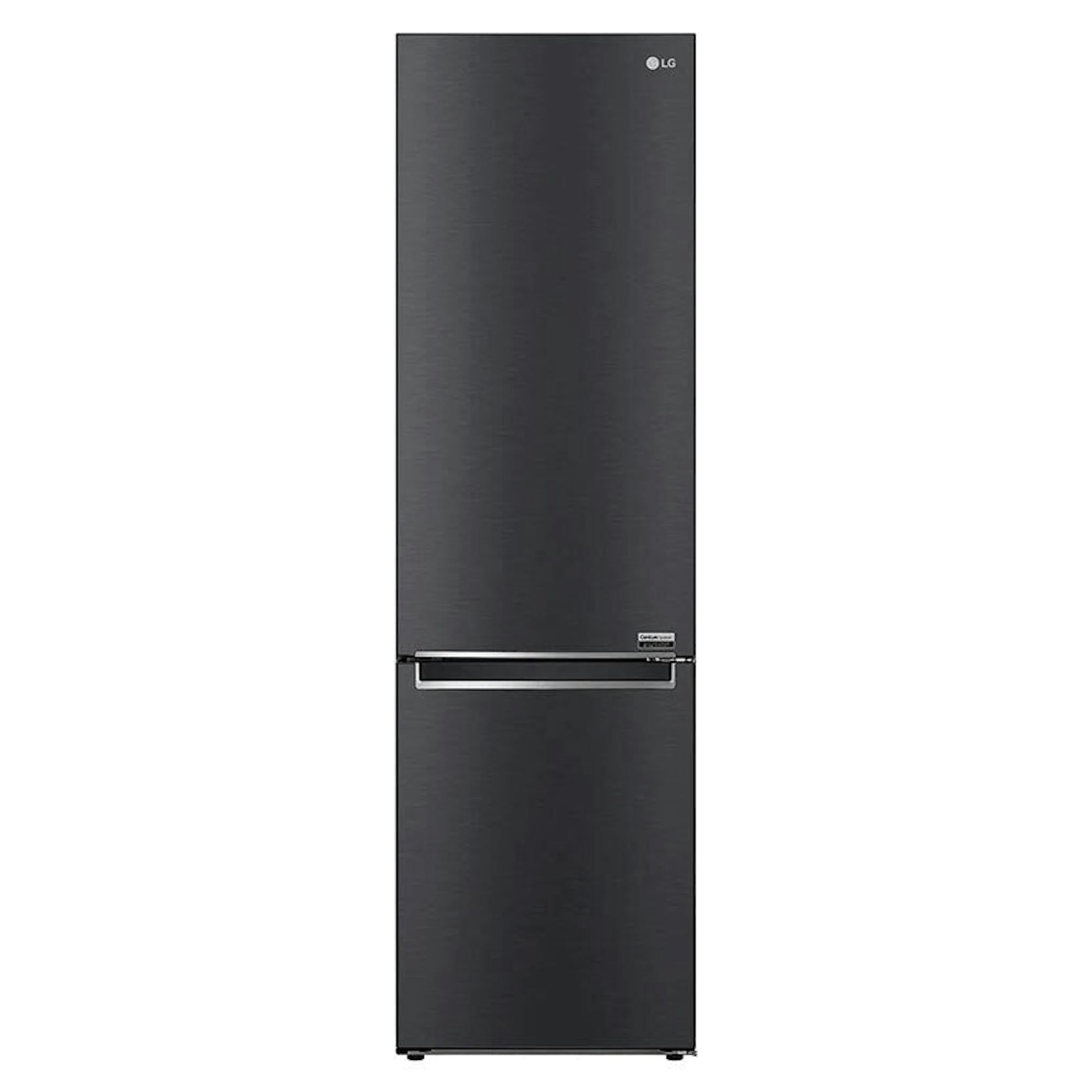 Frigorífico combi LG GBB92MCB1P negro de dos puertas