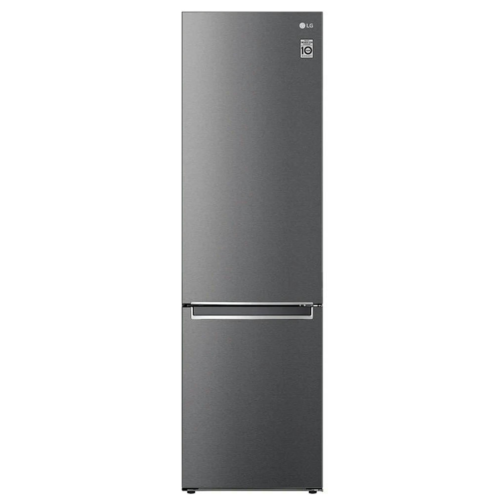 Frigorífico combi LG GBP62DSNGN en inox grafito