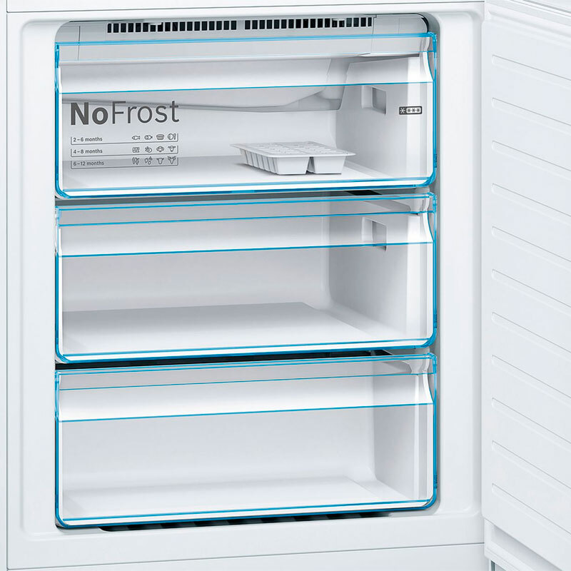 Frigorífico combi Bosch KGN493WDA – 438 L, Total NoFrost, Cajones VitaFresh
