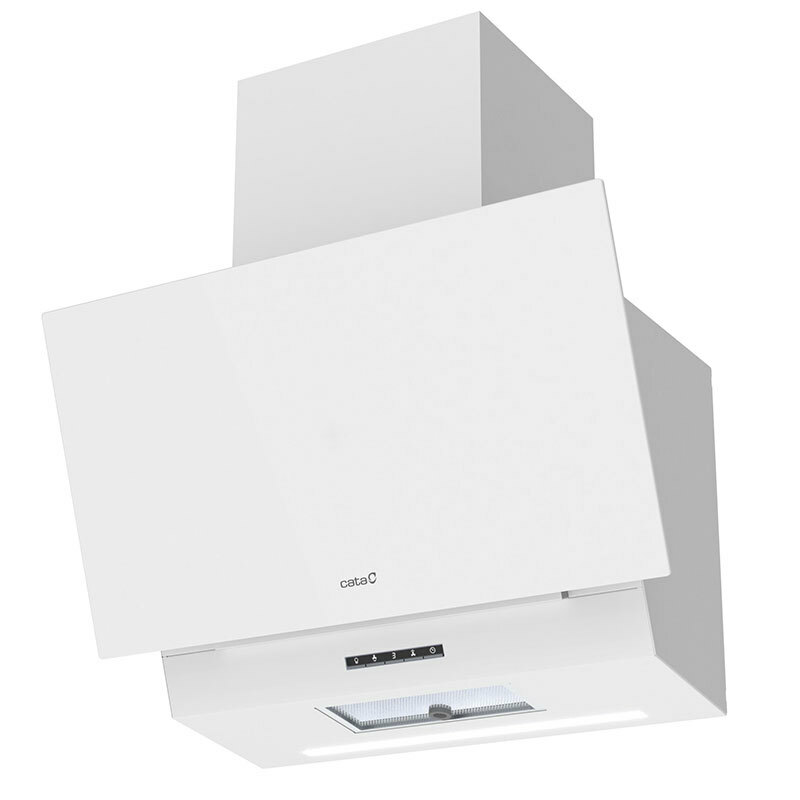 Campana decorativa de pared Cata Thalassa 700 GWH/G – 70 cm, 811 m³/h, Clase A