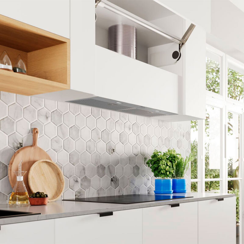 Campana extractora integrable Balay 3BF387EX – 86 cm, 625 m³/h, Clase A+