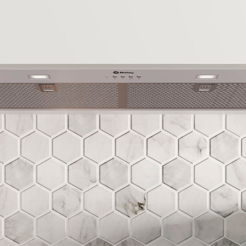 Campana extractora integrable Balay 3BF387EX – 86 cm, 625 m³/h, Clase A+