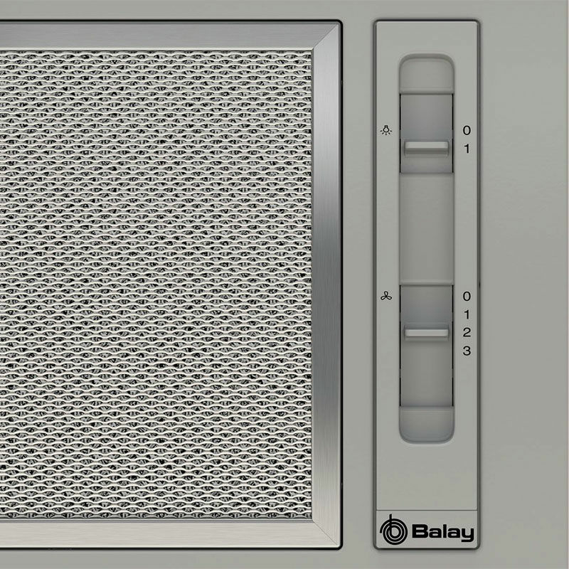 Grupo filtrante integrable Balay 3BF263NX – 302 m³/h, bajo mueble, mixto