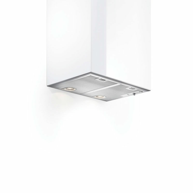 Campana integrable Bosch DHL555BL – Bajo mueble, 618 m³/h, Inox