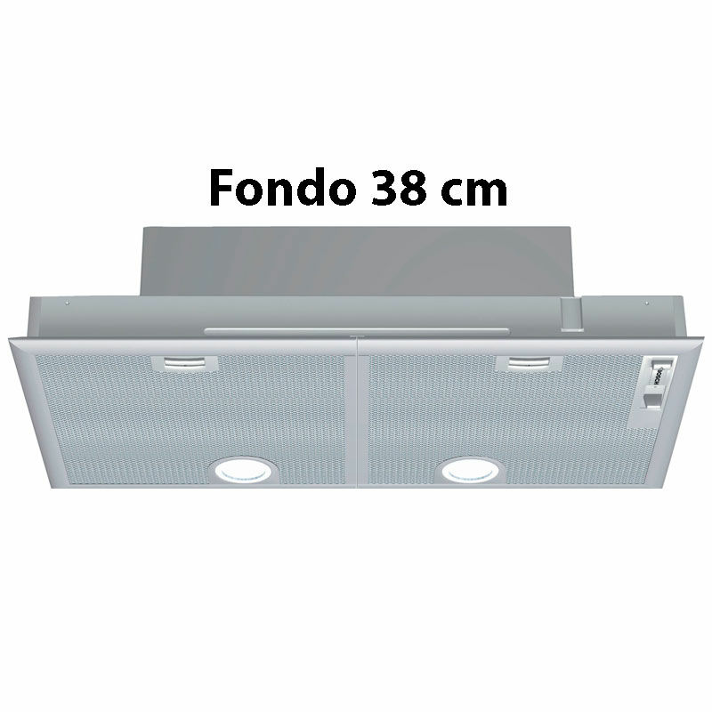 Campana integrable Bosch DHL755BL – 75 cm, 638 m³/h, 56 dB