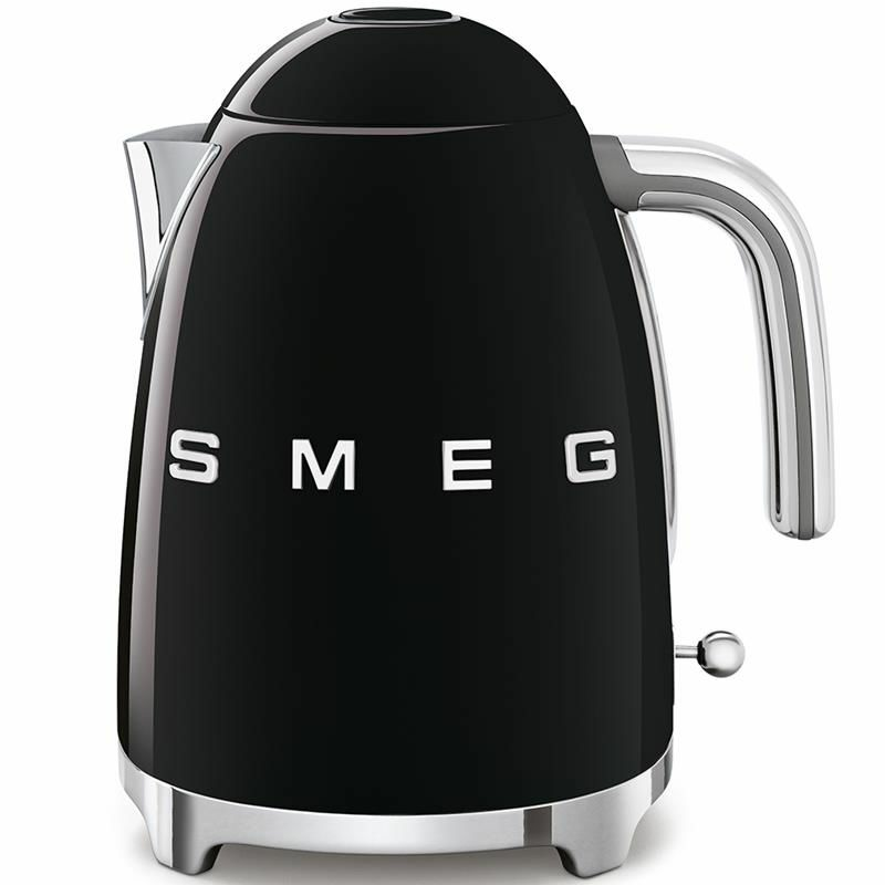 Hervidor eléctrico Smeg KLF03BLEU – Retro 50's, 1,7 L, Base 360°