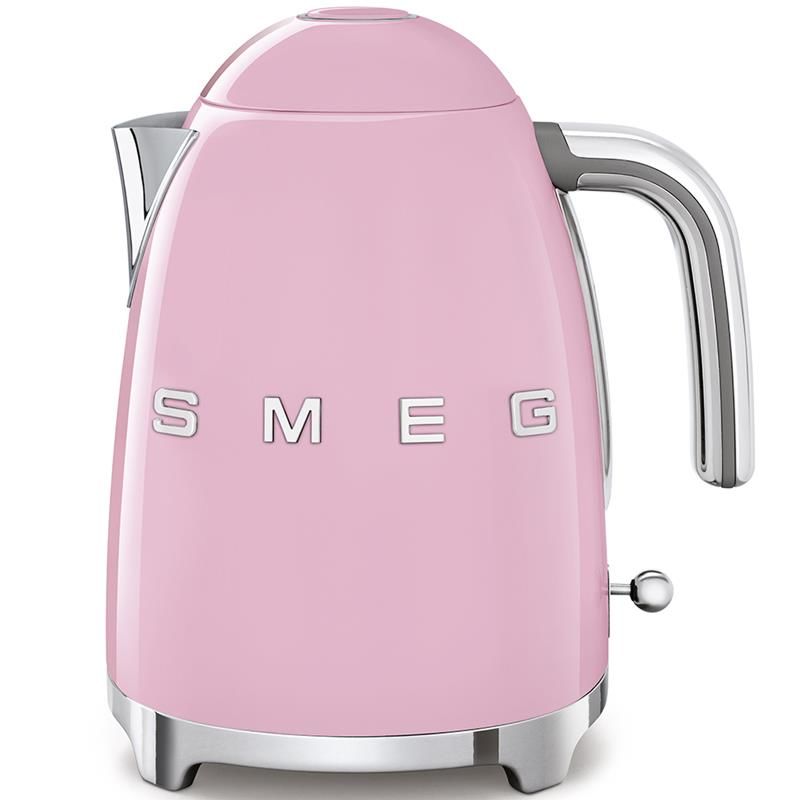 Hervidor eléctrico Smeg KLF03PKEU – 1,7 L, 2400 W, Rosa 50's