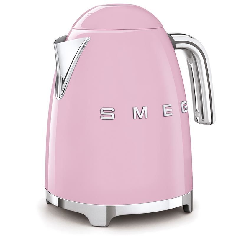 Hervidor eléctrico Smeg KLF03PKEU – 1,7 L, 2400 W, Rosa 50's