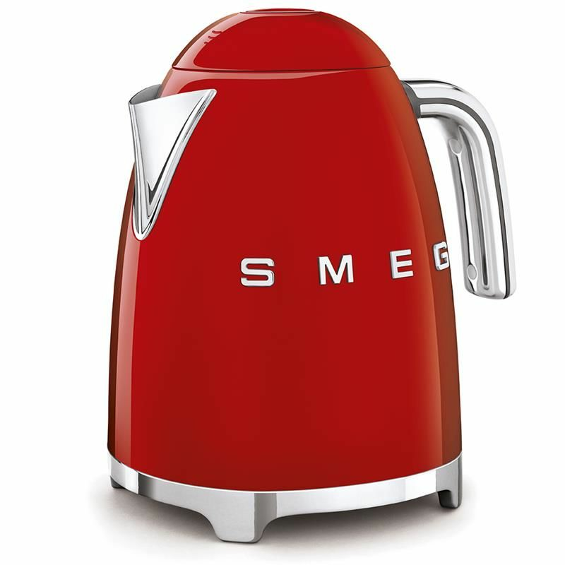 Hervidor eléctrico Smeg KLF03RDEU – 1,7 L, 2400 W, Rojo brillante