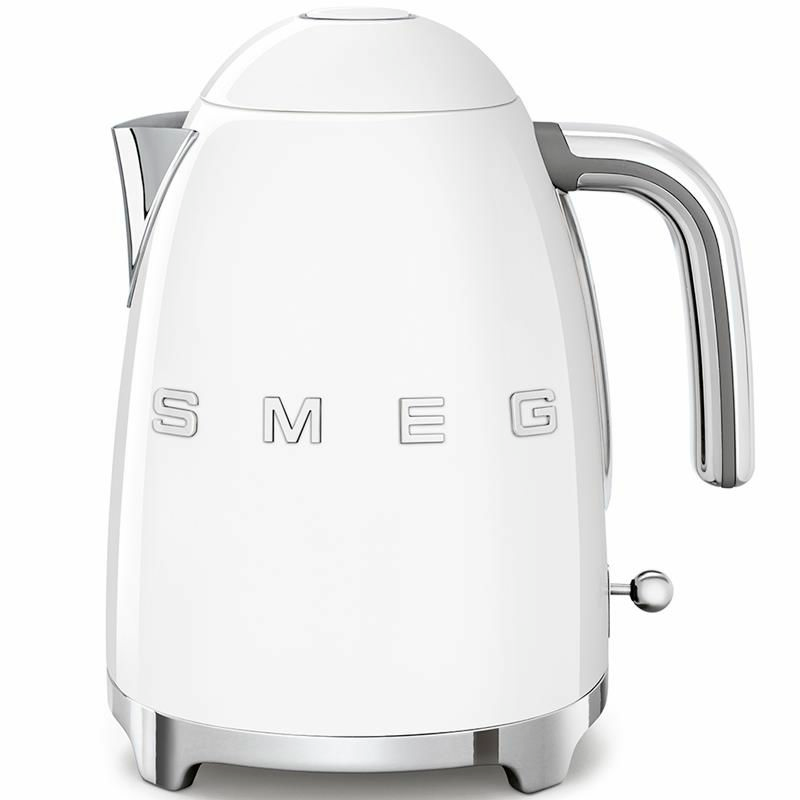 Hervidor eléctrico Smeg KLF03WHEU – 1,7 L, 2400 W, apagado automático