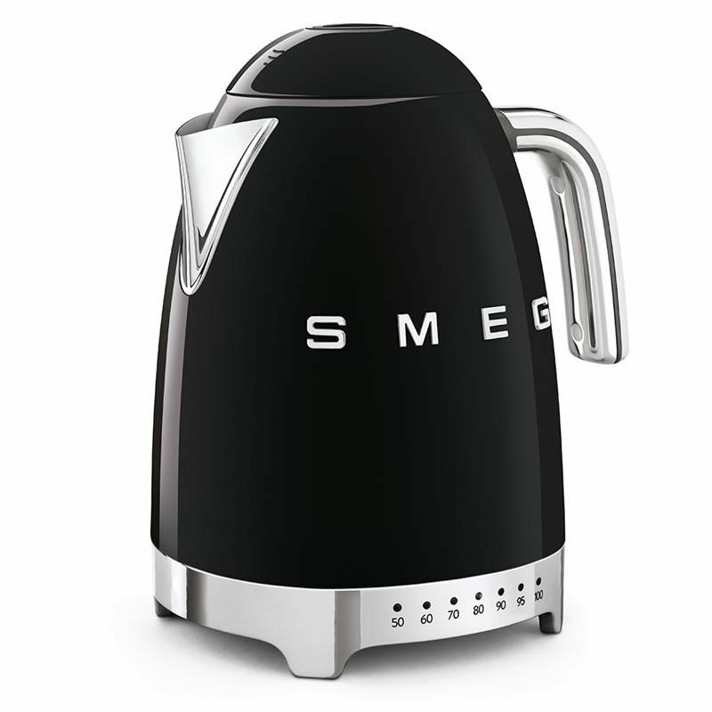Hervidor eléctrico Smeg KLF04BLEU – 1,7 L, 7 temperaturas, Mantener caliente 20 min