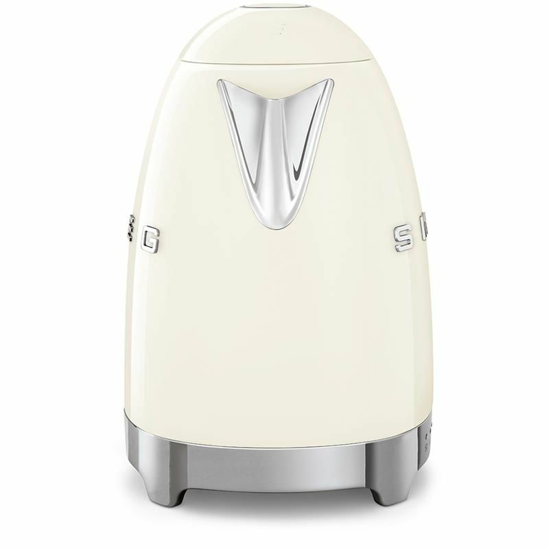 Hervidor eléctrico Smeg KLF04CREU – 1,7 L, 7 temperaturas, Mantener caliente 20 min