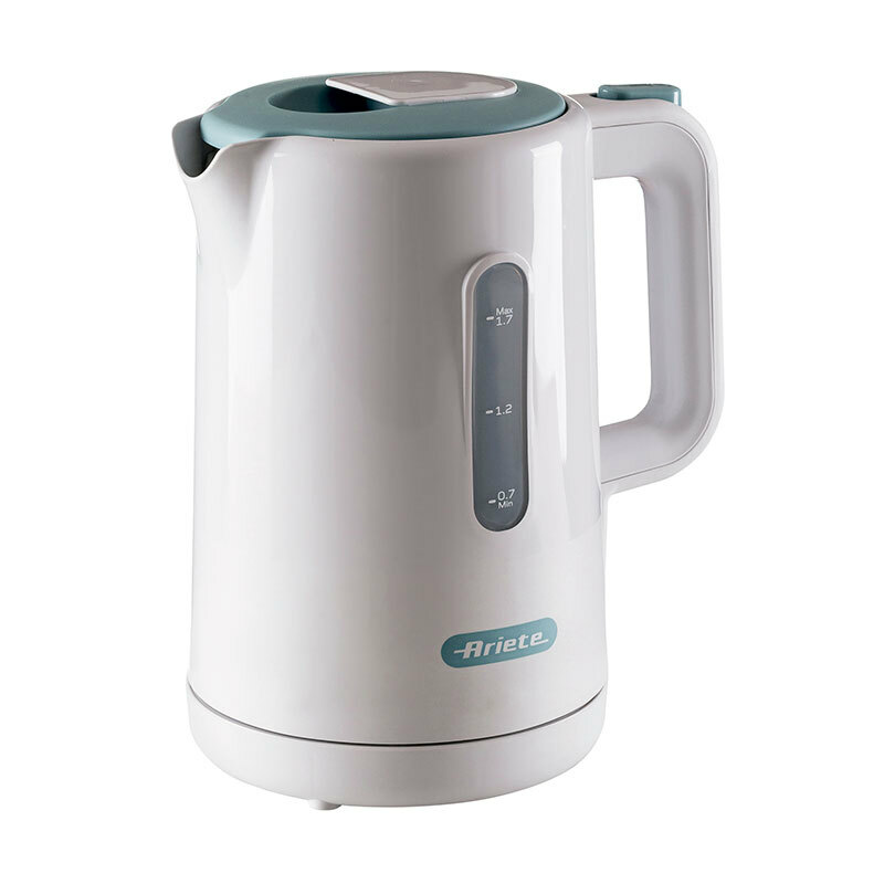 Hervidor eléctrico Ariete 2846/01 – 1,7 L, 2200 W, Base 360°