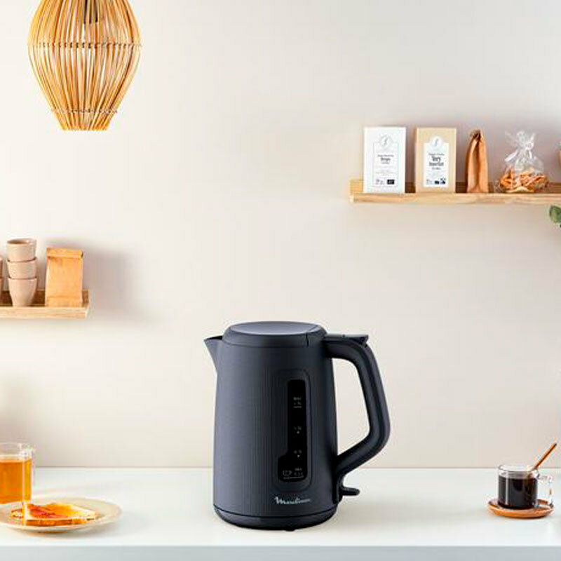 Hervidor eléctrico Moulinex BY2M0810 – 1,7 L, 2400 W, Apagado automático