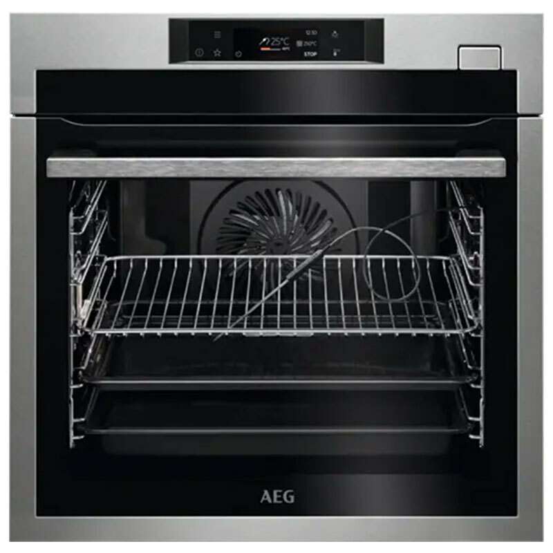 Horno de vapor integrable AEG BSE782380M – 70 L, 20 funciones, limpieza por vapor