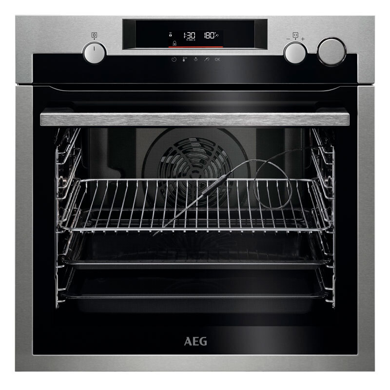 Horno de Vapor Integrable AEG BSS578271M – Multifunción 72L, Limpieza Pirolítica y WiFi