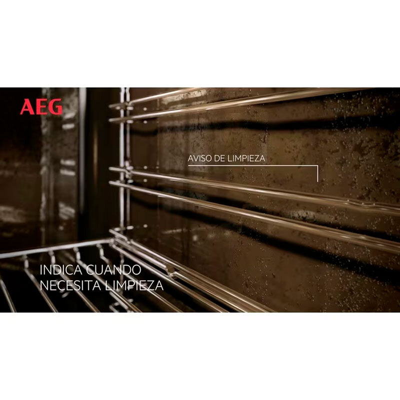 Horno de Vapor Integrable AEG BSS578271M – Multifunción 72L, Limpieza Pirolítica y WiFi