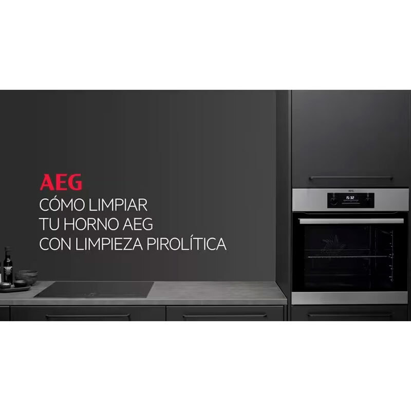 Horno de Vapor Integrable AEG BSS578271M – Multifunción 72L, Limpieza Pirolítica y WiFi