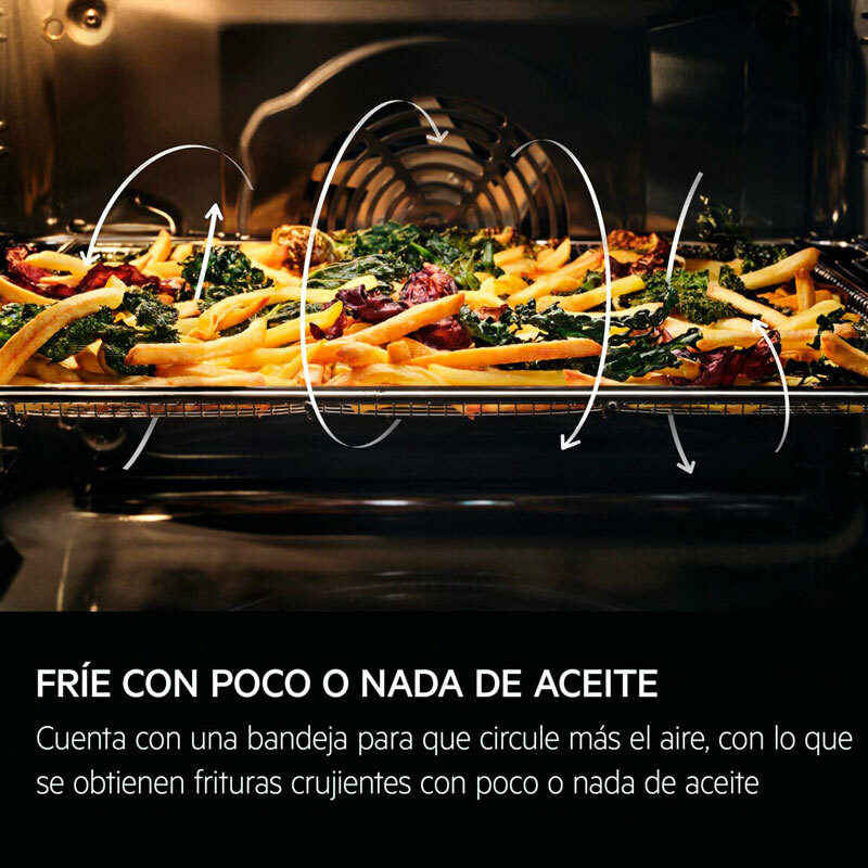 Horno multifunción integrable AEG GS6PB51FAB – 71 L, Pirolítico, WiFi