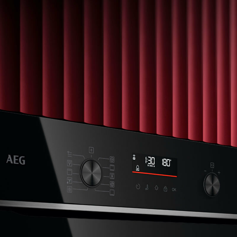 Horno multifunción AEG GU5PB41FSB – 72 L, Pirolítico, WiFi