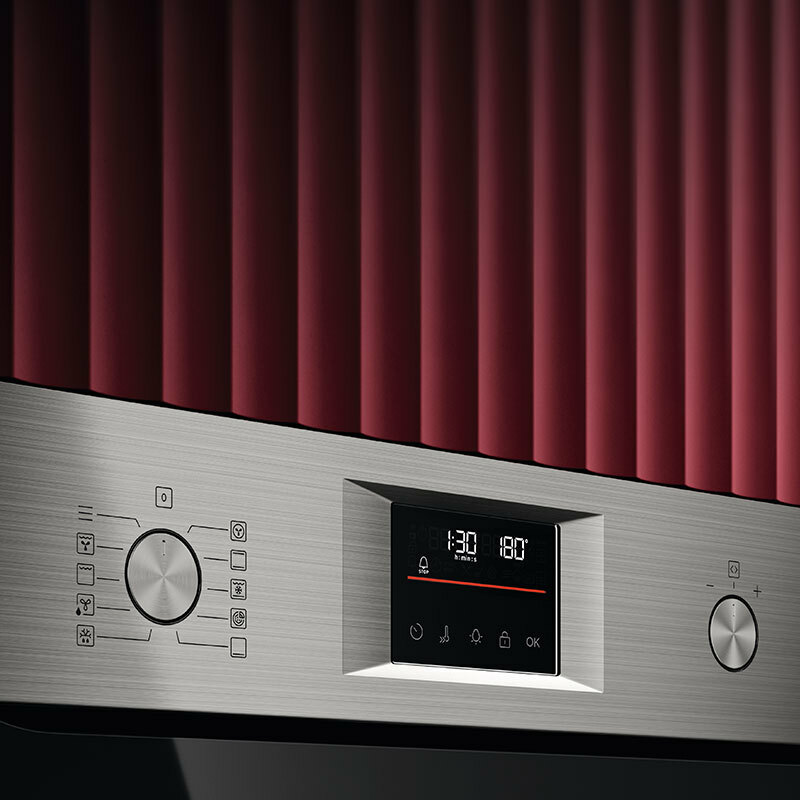 Horno pirolítico integrable AEG GU5PB43FSM – 72L, A++, 9 funciones