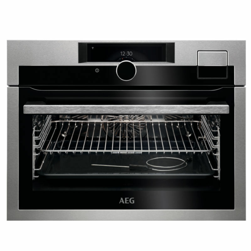 Horno compacto integrable AEG KSE998290M – Vapor, SousVide, 43 L