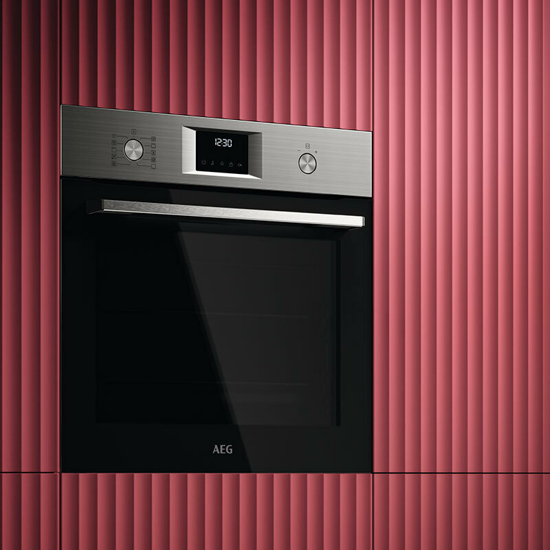 Horno multifunción AEG OS6PB51AM – 71 L, Pirolítico, AirFry