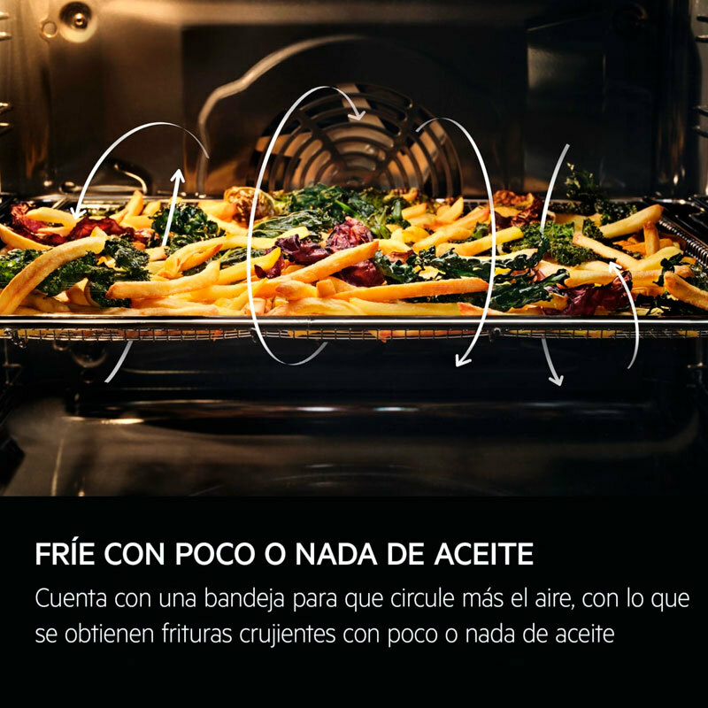 Horno multifunción AEG OS6PB51AM – 71 L, Pirolítico, AirFry